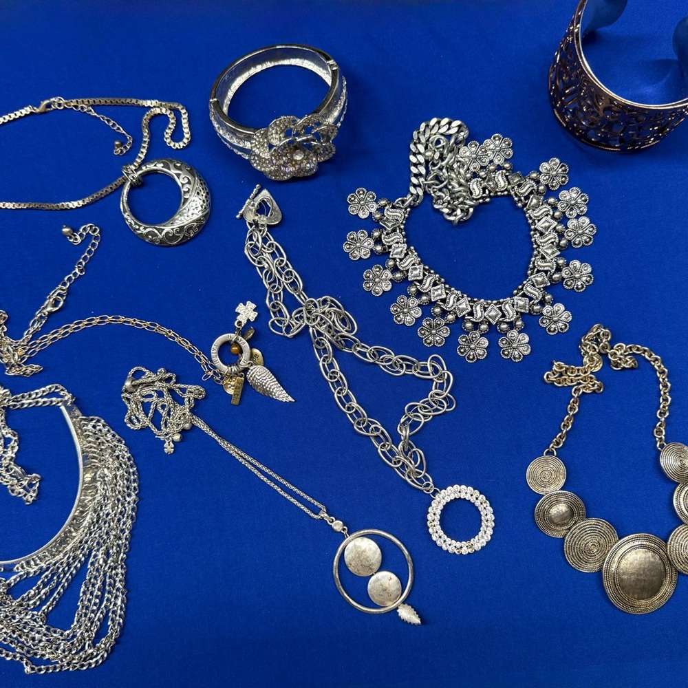 Elegant Silver Jewelry Bundle